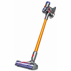 Вертикальный беспроводной пылесос Dyson V8 (Absolute Silver Yellow (SIL/YLW))