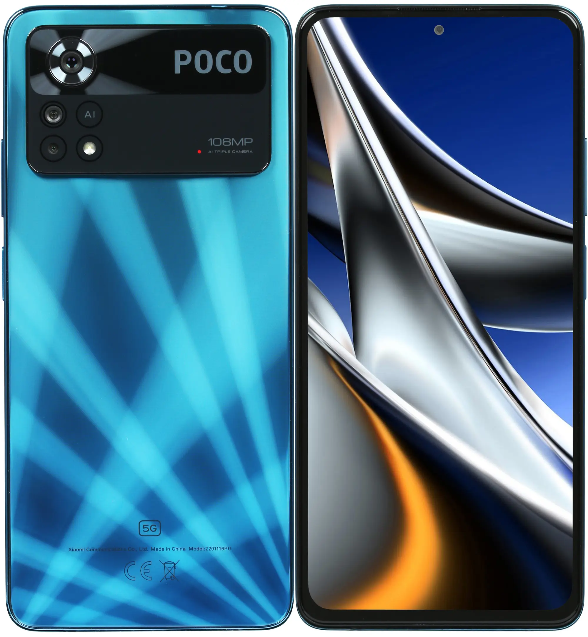 Poco x6 blue
