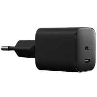 Сетевое зарядное устройство VLP LITE Charge Mini 25Вт USB-C (Black)