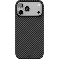 Чехол защитный VLP Kevlar Case с MagSafe для Iphone 17 Pro Max (Black)