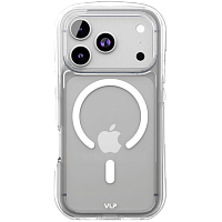 Чехол защитный VLP Bubble Case с MagSafe для iPhone 17 Pro Max (White)