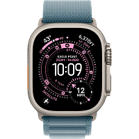 Умные часы Apple Watch Ultra 3 49mm (Natural Titanium Light Blue Alpine Loop M)